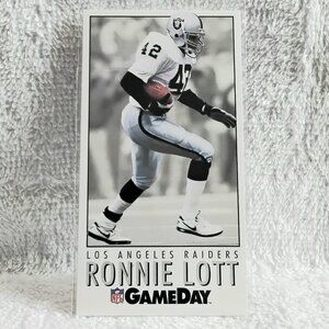 5/$20 Mint 1992 Ed. GameDay Ronnie Lott Tallboy Collector's NFL Card 262!!
